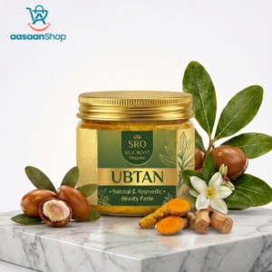 SRO Silk Root Organic Ubtan | Natural & Ayurvedic Beauty Paste For Bright, Glowing & Fresh Skin