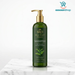 SRO Silk Root Organic Shampoo | Deep Cleansing & Strengthening Formula with Amla & Shikakai For Soft & Shiny Hair