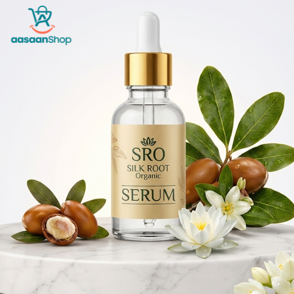 SRO Silk Root Organic Serum | Advanced Hydrating & Brightening Formula For Smooth, Fresh & Radiant Skin