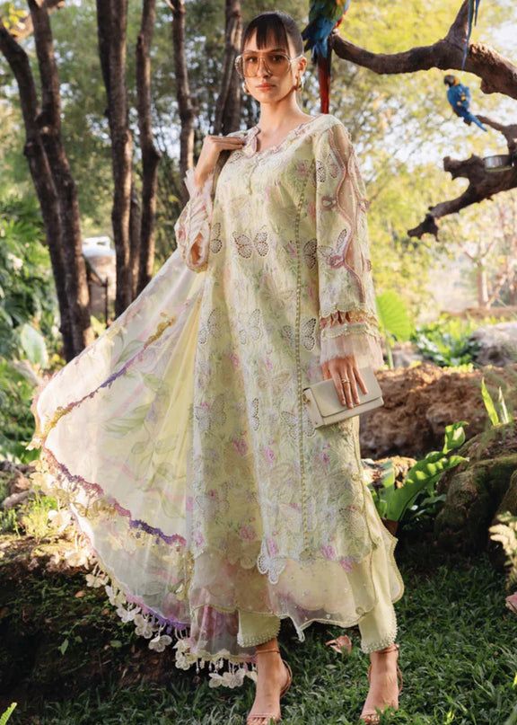 DIGITAL PRINT AIRJET LAWN 90/70 With Ready to Wear  CHIFFON DUPATTA
