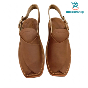 Soft Matte Brown Comfortable Peshawari Chappal